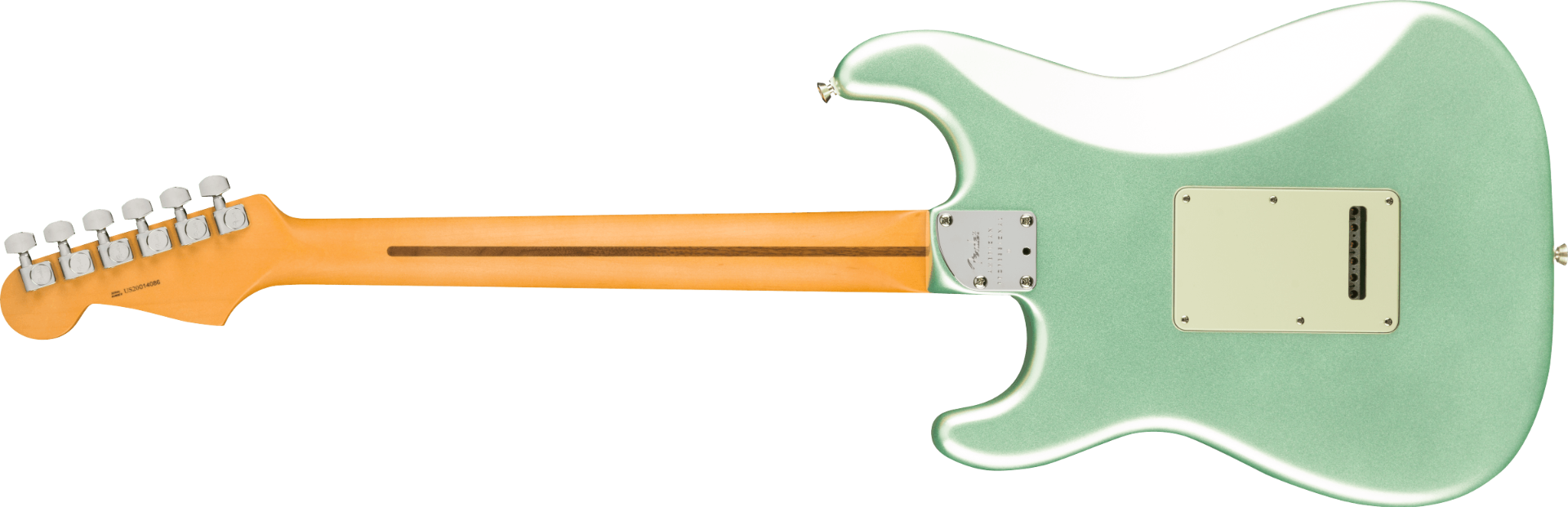 Fender American Professional II Stratocaster, Maple Fingerboard, Mystic Surf Green