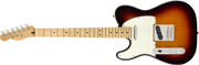 Fender Player Telecaster® Left-Handed, Maple Fingerboard, 3-Color Sunburst (Mancina)