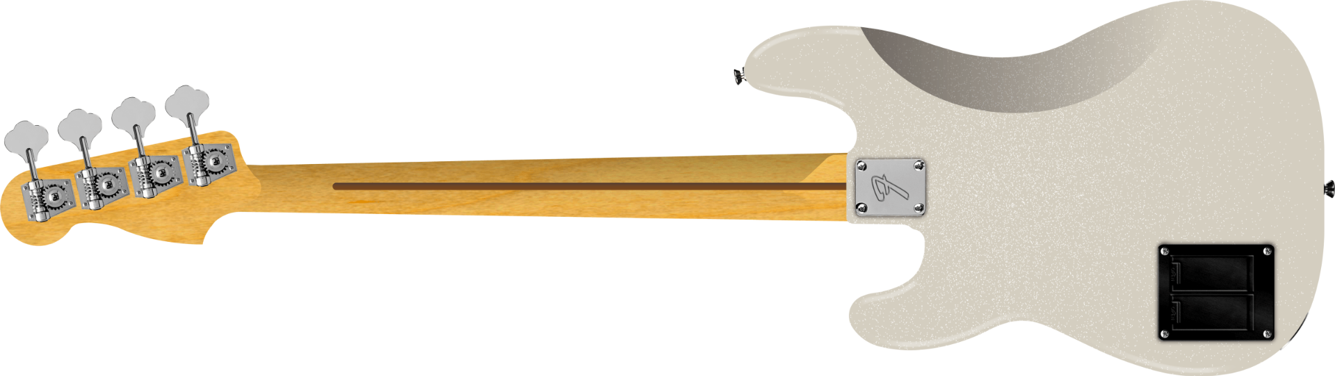 Fender Player II Modified Active Precision Bass®, Rosewood Fingerboard, Olympic Pearl