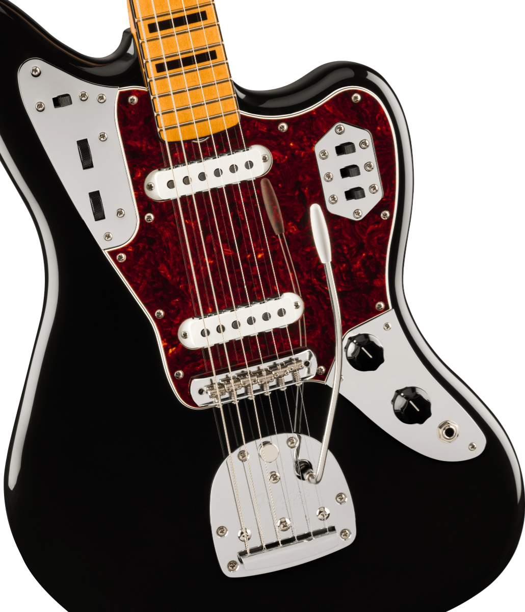 Fender Vintera II '70s Jaguar®, Maple Fingerboard, Black