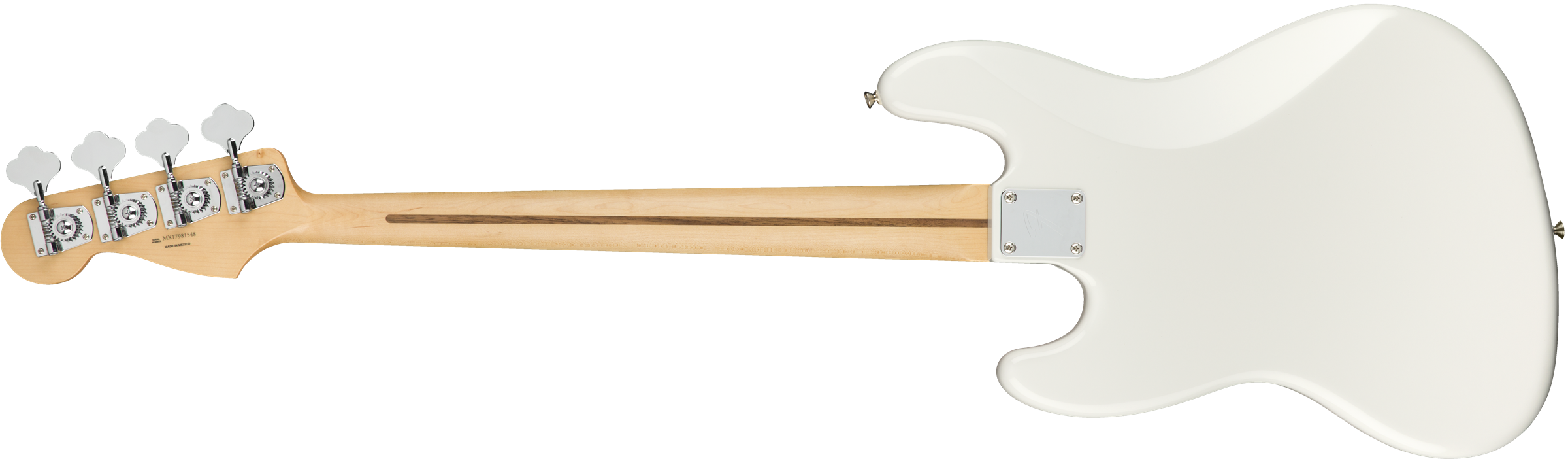 Fender Player Jazz Bass Basso Elettrico Polar White