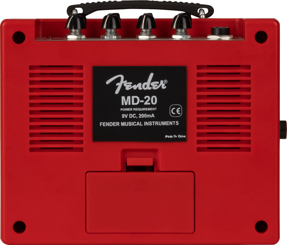 Fender MD-20 Mini Deluxe Amp, Red 1W