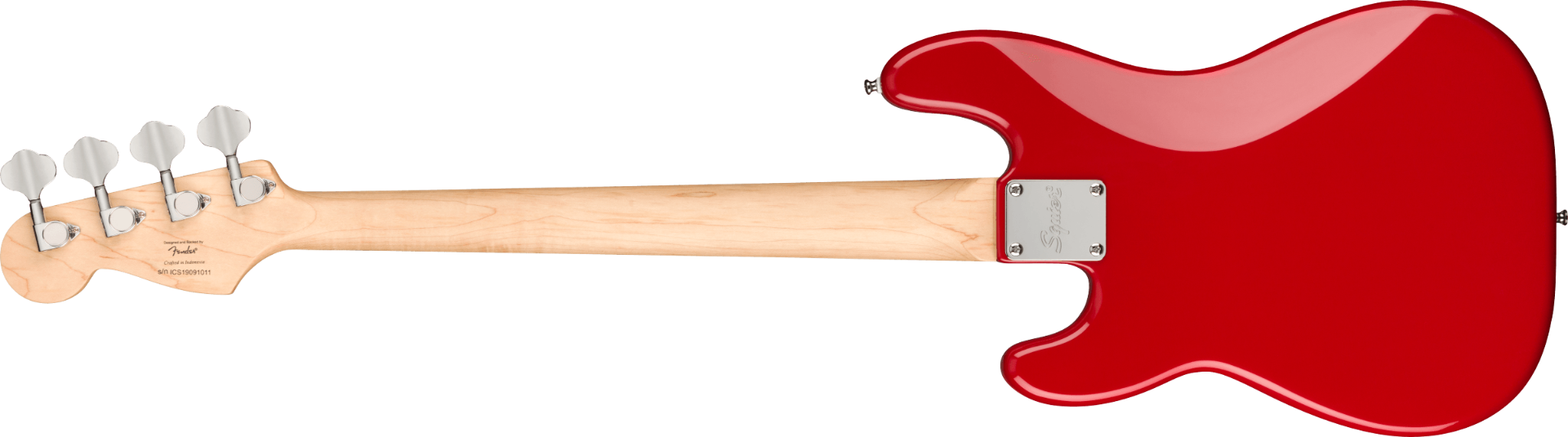 Fender Squier Mini P Bass Basso Elettrico a Scala Ridotta Dakota Red