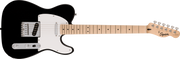 Fender Squier Sonic Telecaster, Maple Fingerboard, White Pickguard, Black
