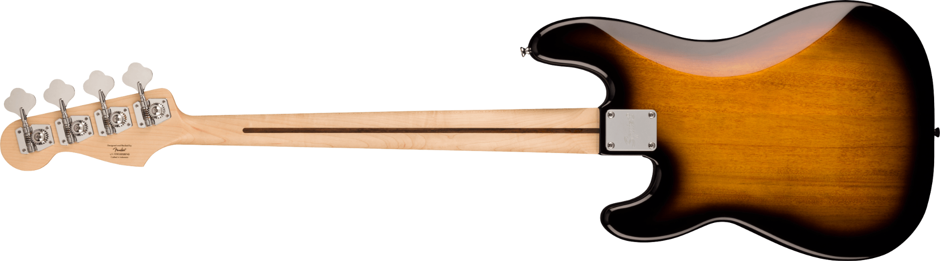 Fender Squier Sonic Precision Bass, Maple Fingerboard, White Pickguard, 2-Color Sunburst