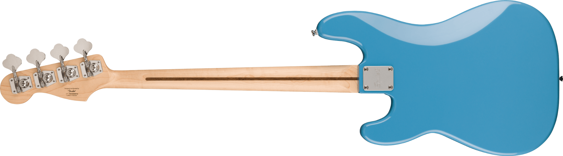Fender Squier Sonic Precision Bass, Maple Fingerboard, White Pickguard, California Blue