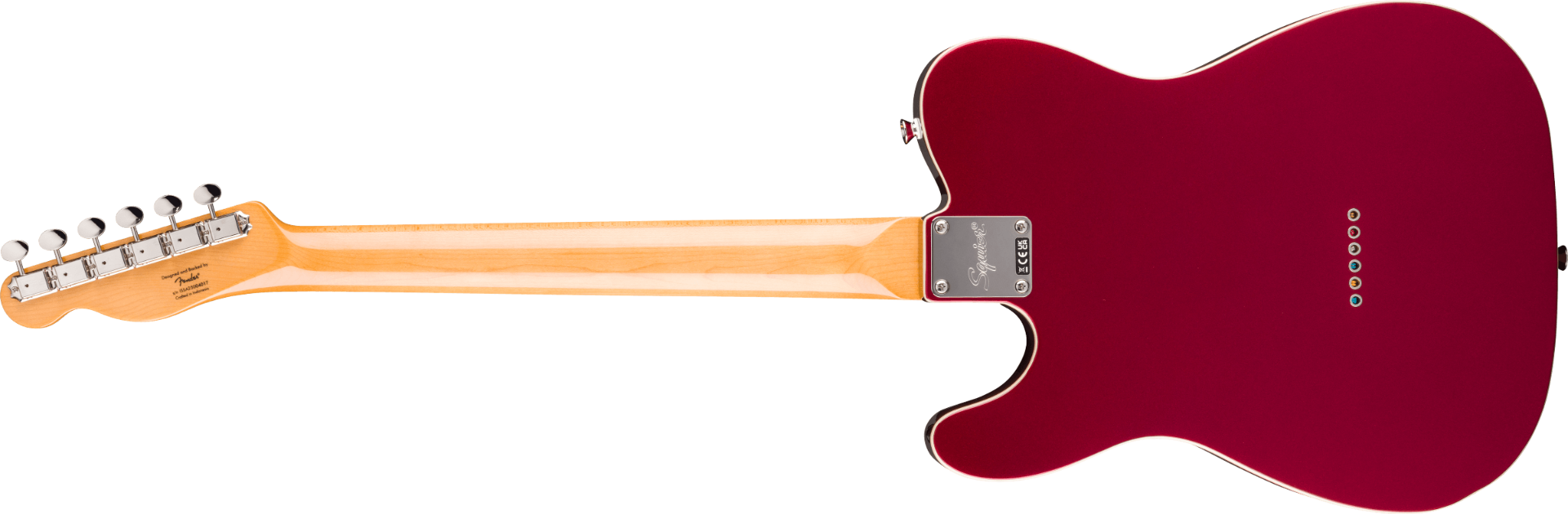 Fender Classic Vibe Custom Esquire, Laurel Fingerboard, Parchment Pickguard, Candy Apple Red