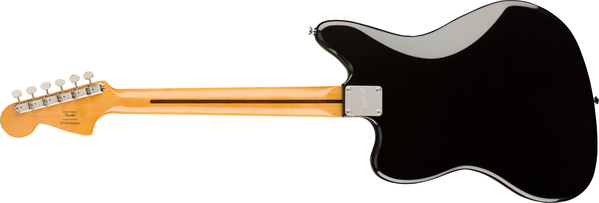 Fender Squier Classic Vibe '70s Jaguar, Laurel Fingerboard, Black