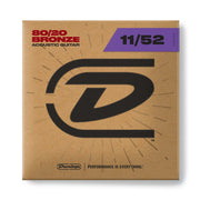 DUNLOP - DAB1152 ACOUSTIC 80/20 BRONZE, MEDIUM LIGHT SET/6