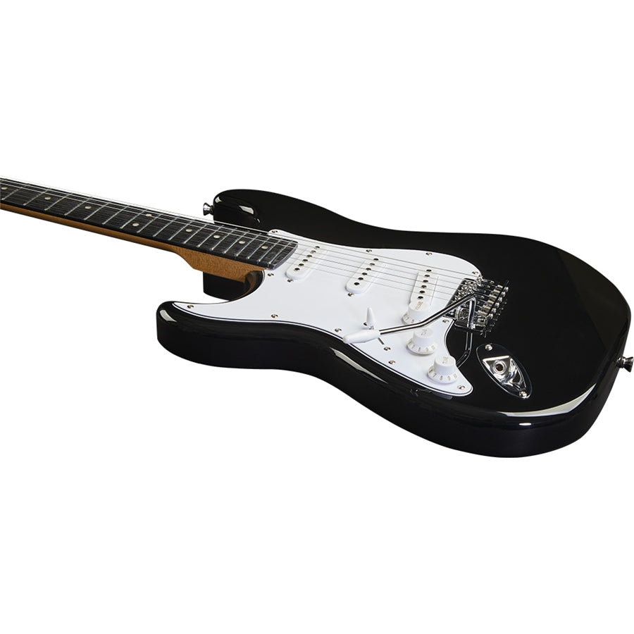 Eko S300 LH Black Chitarra Elettrica Mancina