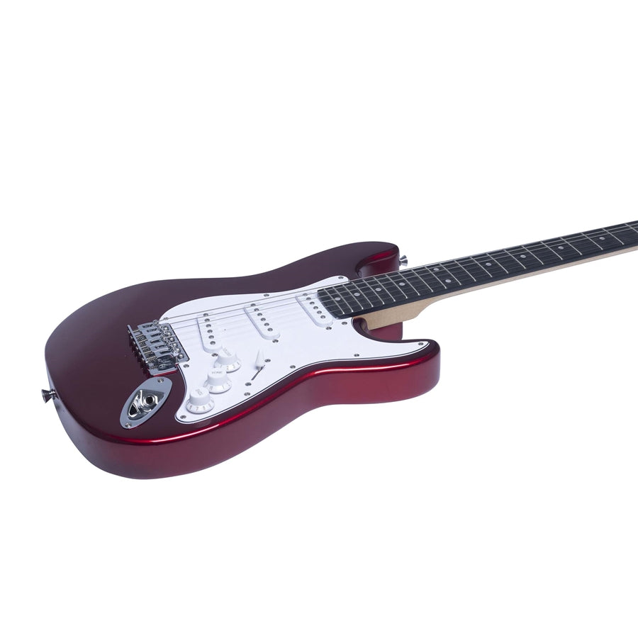 EKO GUITARS ST-100 3/4 CHROME RED