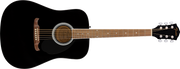 Fender FA-125 Dreadnought, Walnut Fingerboard, Black