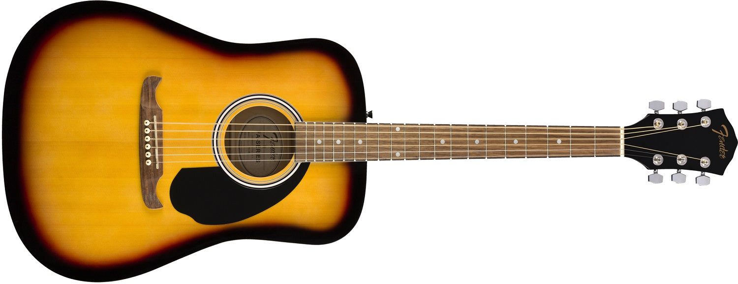 Fender FA-125 Dreadnought, Walnut Fingerboard, SB con Gigbag