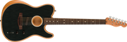 Fewnder Acoustasonic Player Telecaster, Rosewood Fingerboard, Brushed Black