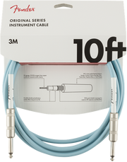 Fender Original Series Instrument Cable, 10', Daphne Blue 3 metri