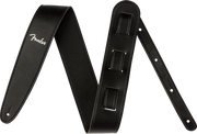 Fender Vegan Leather Strap, Black, 2.5", Microfiber