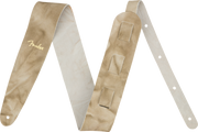 Fender Tie Dye Leather Strap, Natural