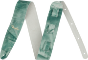 Fender Tie Dye Leather Strap Sage Green
