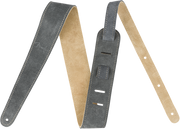 Fender 2" Suede Strap, Gray/Tan, Reversible Tracolla per Chitarra