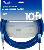 Fender 10' Ombré Cable, Belair Blue 3 Metri