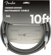Fender 10' Ombré Cable, Silver Smoke 3 Metri