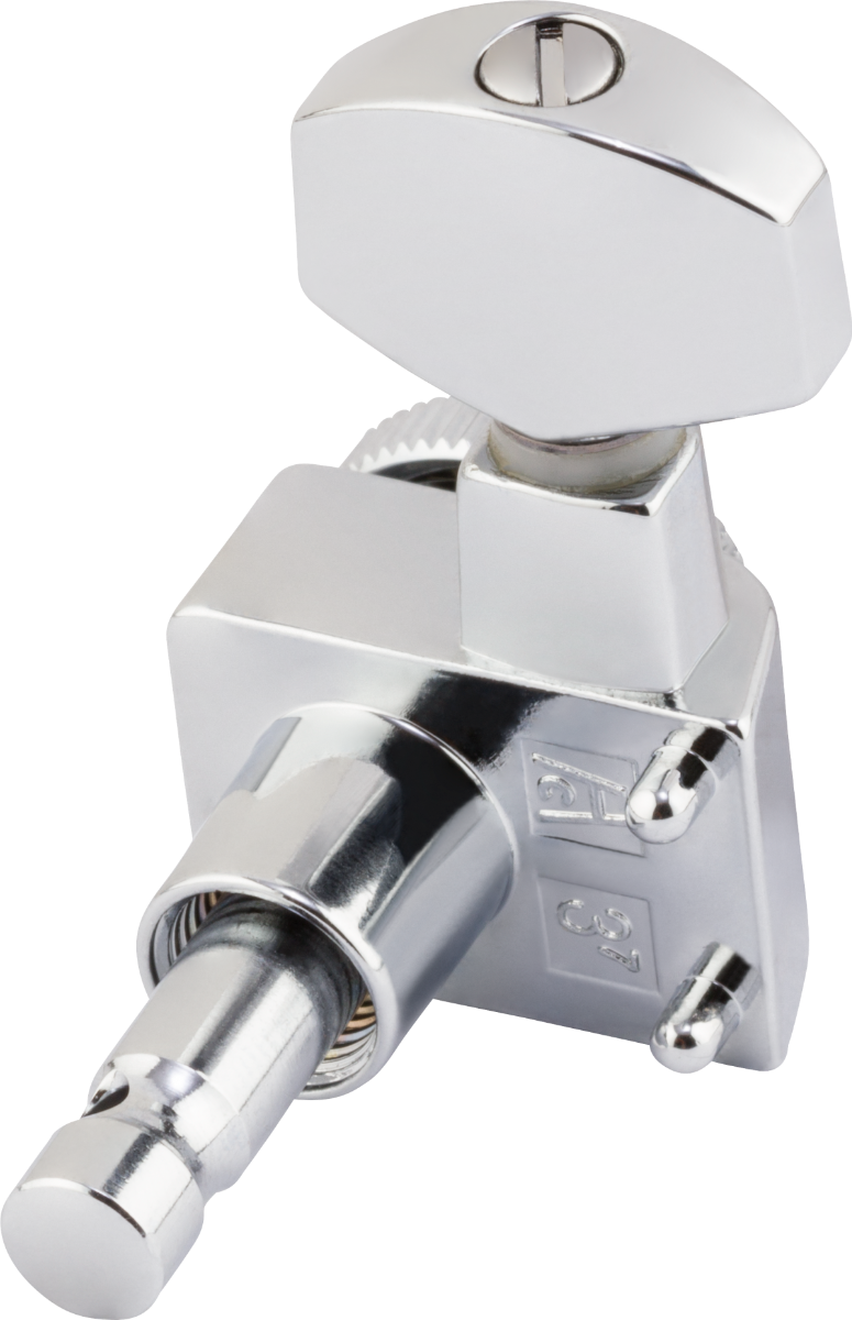 Fender Locking Stratocaster®/Telecaster® Staggered Tuning Machines ( Chrome) (6)
