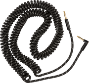 Fender Deluxe Coil Cable, 30', Black Tweed mt 9 Cavo per Chitarra
