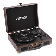 Fenton RP115B Record Player BT Brown Wood 102.110