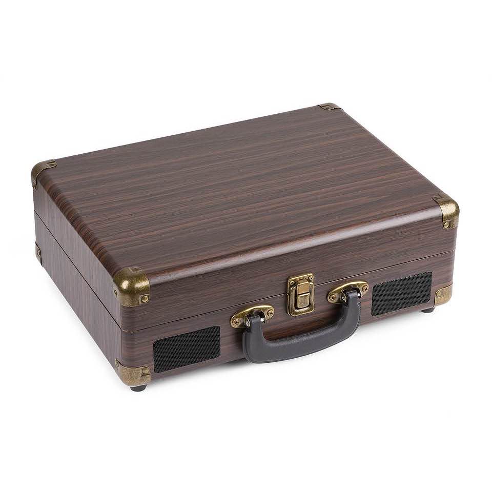 Fenton RP115B Record Player BT Brown Wood 102.110