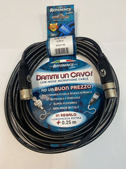 Reference "Dammi Un Cavo" BK-XLRM-XLRF Metri 5,25