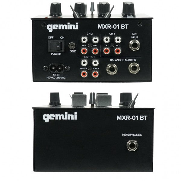 GEMINI MXR 01 BT DJ Mixer