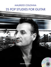 Maurizio Colonna 25 Pop Studies for Guitar + CD Audio