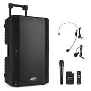 Vonyx VSA700-BP Port.System 15″HH+BP UHF