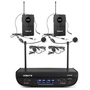 Vonyx WM82B Body-pack micro UHF digitale a 2 canali
