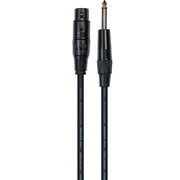 YELLOW CABLE - M10J Cavo Microfonico Jack Sbilanciato/XLR Femmina 10 m