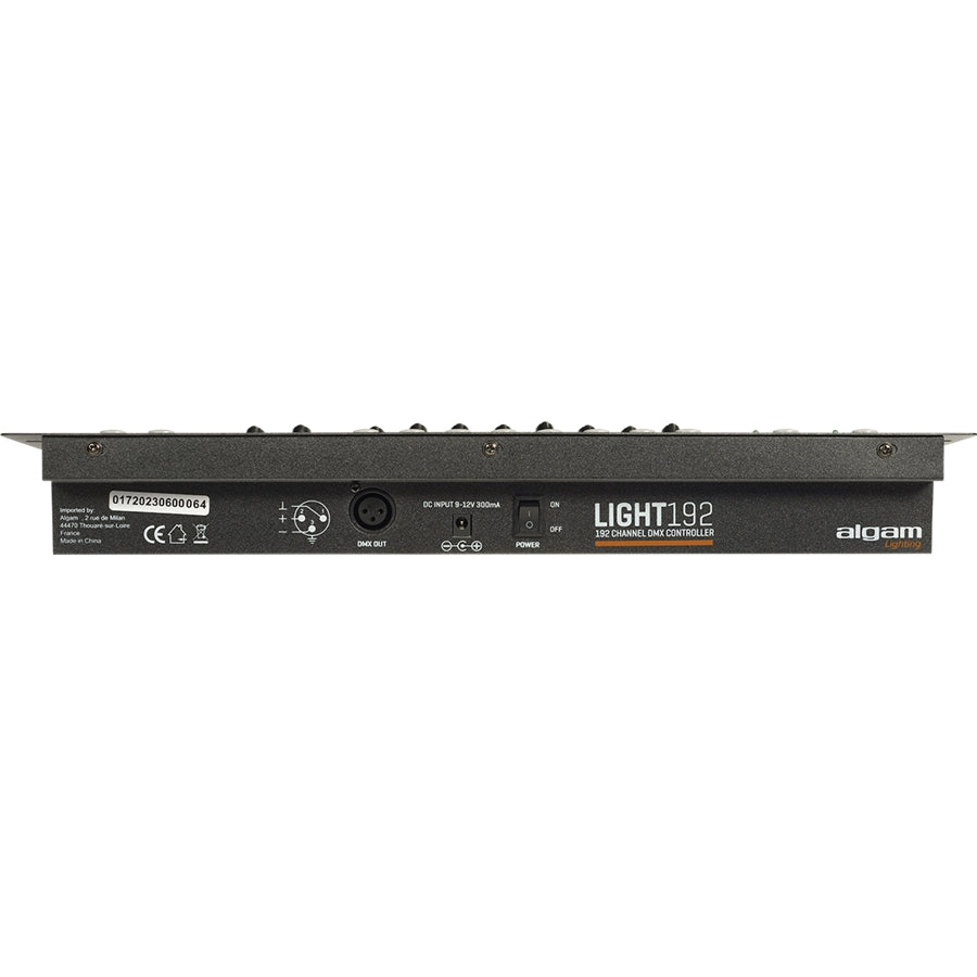 ALGAM LIGHTING - LIGHT 192 CONSOLE DMX 192 CANALI