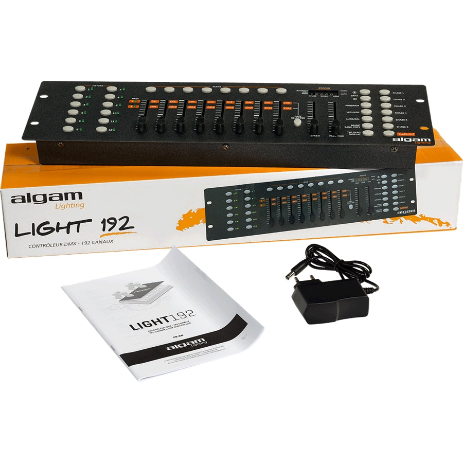 ALGAM LIGHTING - LIGHT 192 CONSOLE DMX 192 CANALI