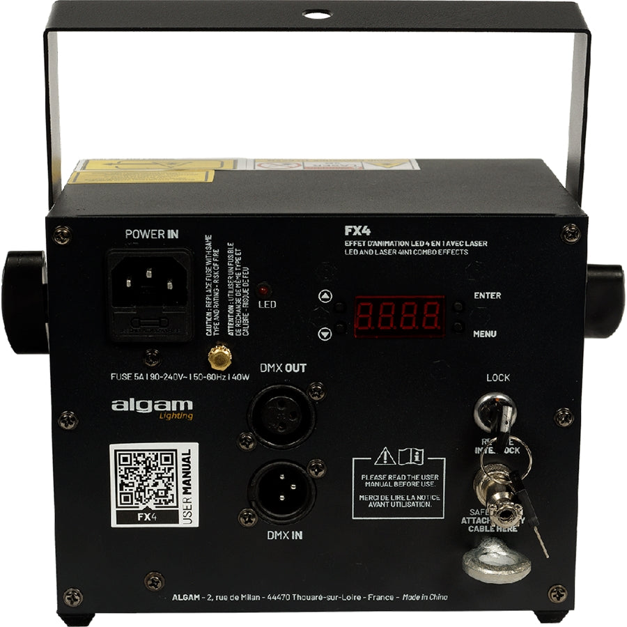 ALGAM LIGHTING - FX-4 EFFETTO DI ANIMAZIONE 4 IN 1