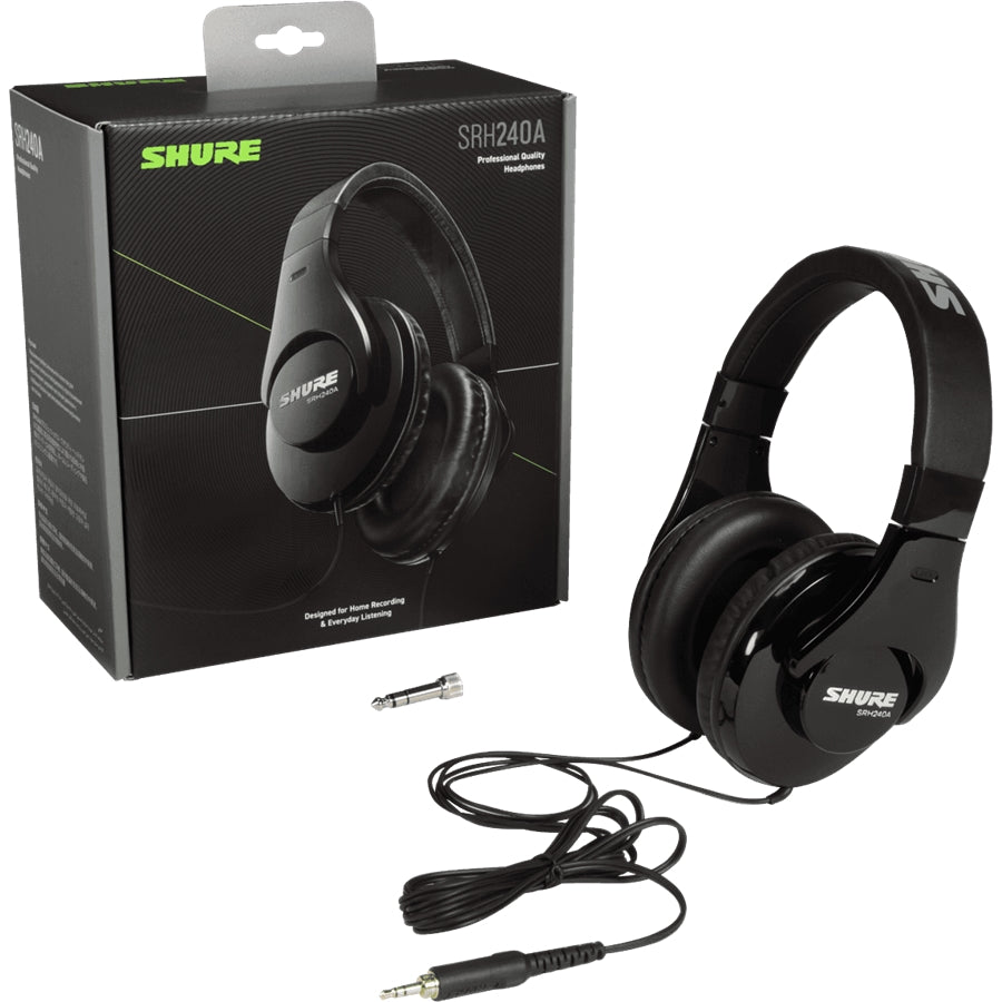Shure SRH240A Cuffia circumaurale chiusa