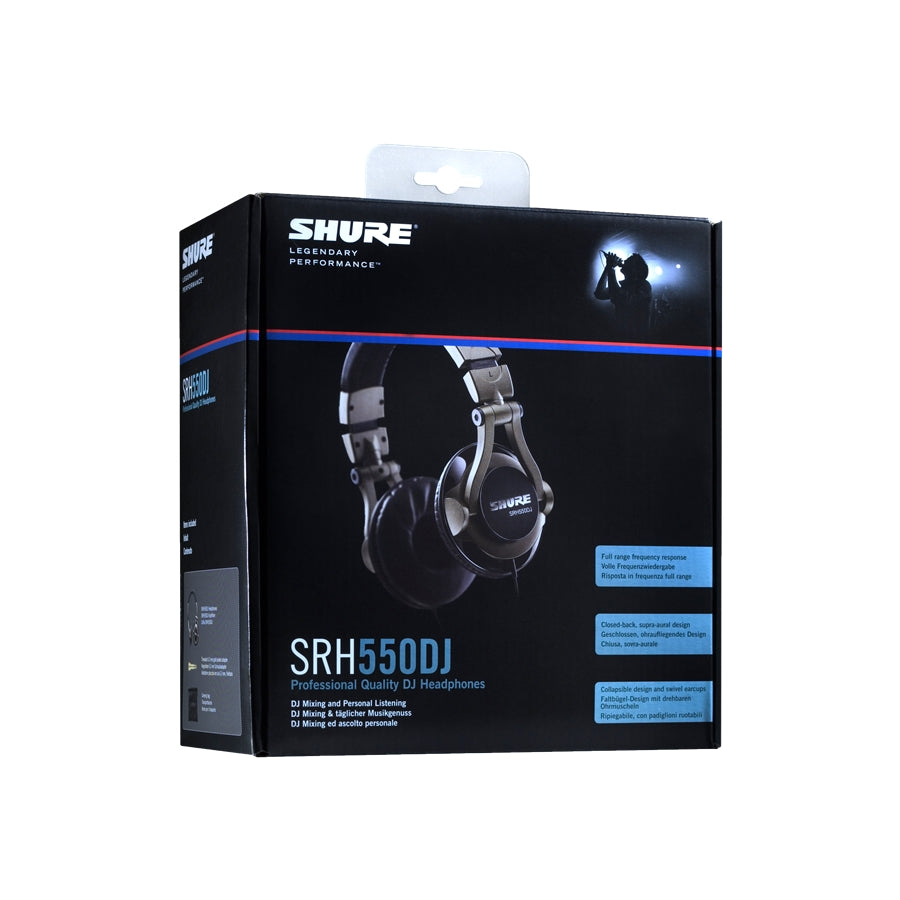 Shure - SRH550DJ Cuffia DJ
