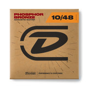 DUNLOP - DAP1048 ACOUSTIC PHOSPHOR BRONZE, EXTRA LIGHT SET/6