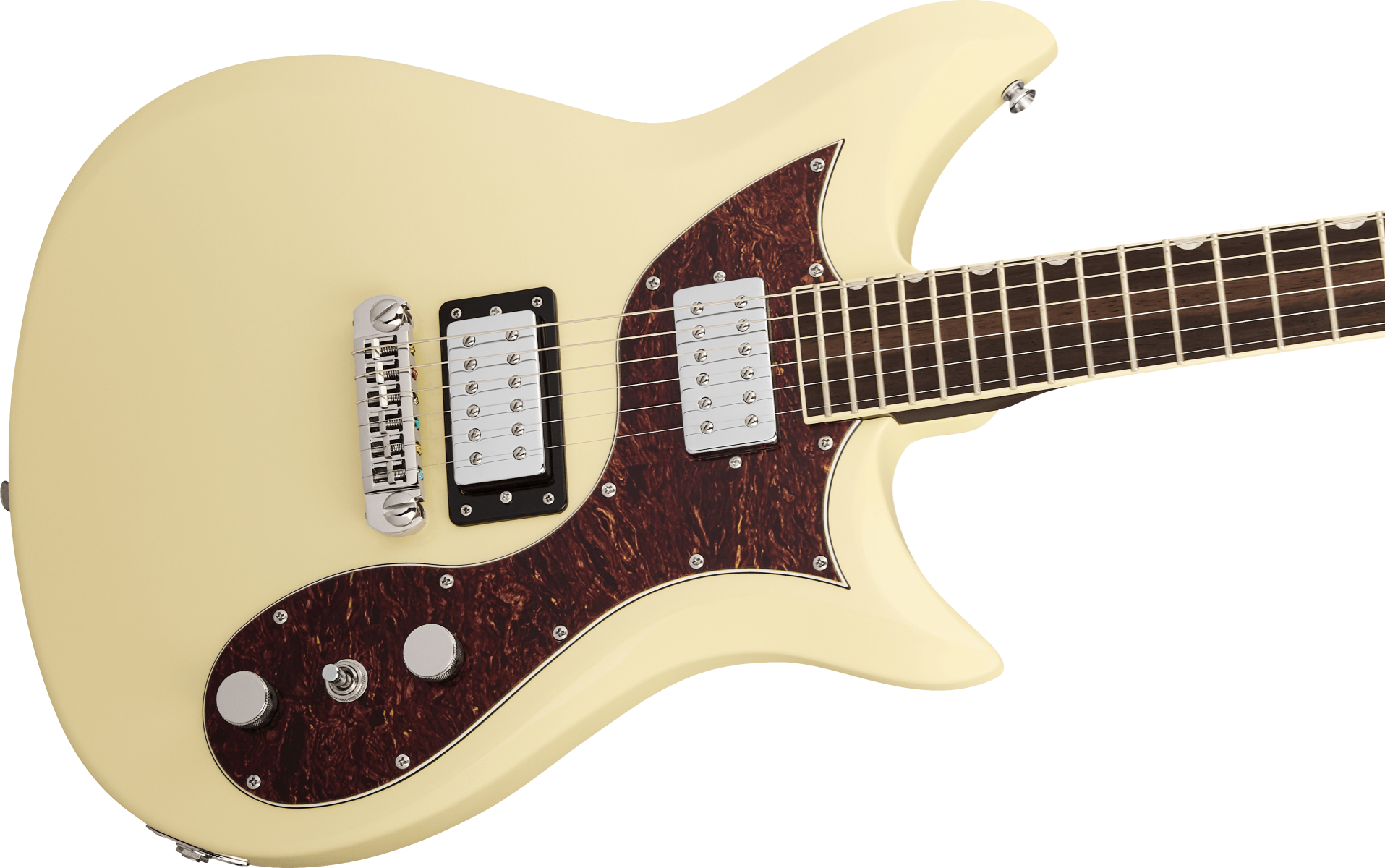 Gretsch Electromatic CVT Double-Cut with Wraparound, Laurel Fingerboard, Vintage White