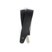 Tracolla per chitarra D'Addario Accessories, in classica pelle nera
