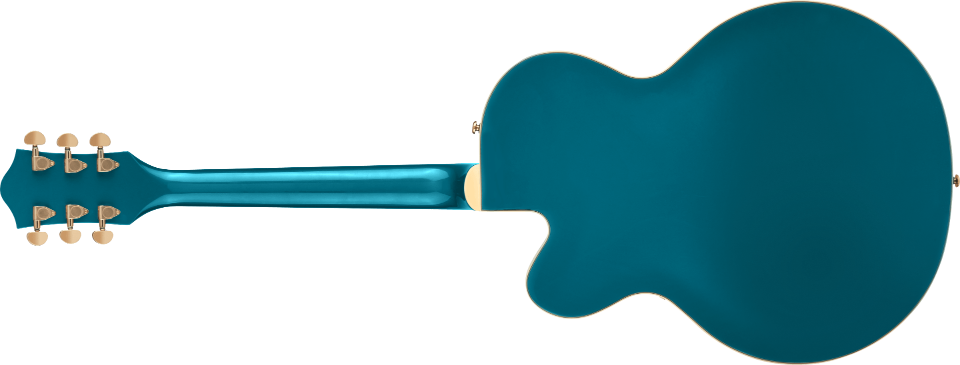Gretsch G2410TG Streamliner Hollow Body Single-Cut with Bigsby and Gold Hardware, Laurel Fingerboard, Ocean Turquoise