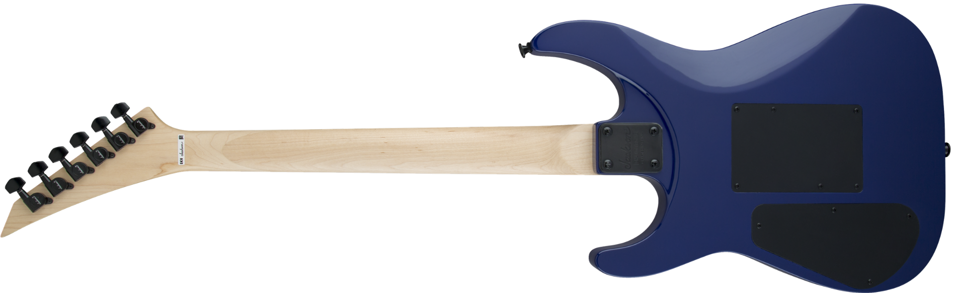 Jackson JS Series Dinky Arch Top JS32Q DKA, Amaranth Fingerboard, Transparent Blue