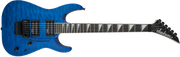 Jackson JS Series Dinky Arch Top JS32Q DKA, Amaranth Fingerboard, Transparent Blue