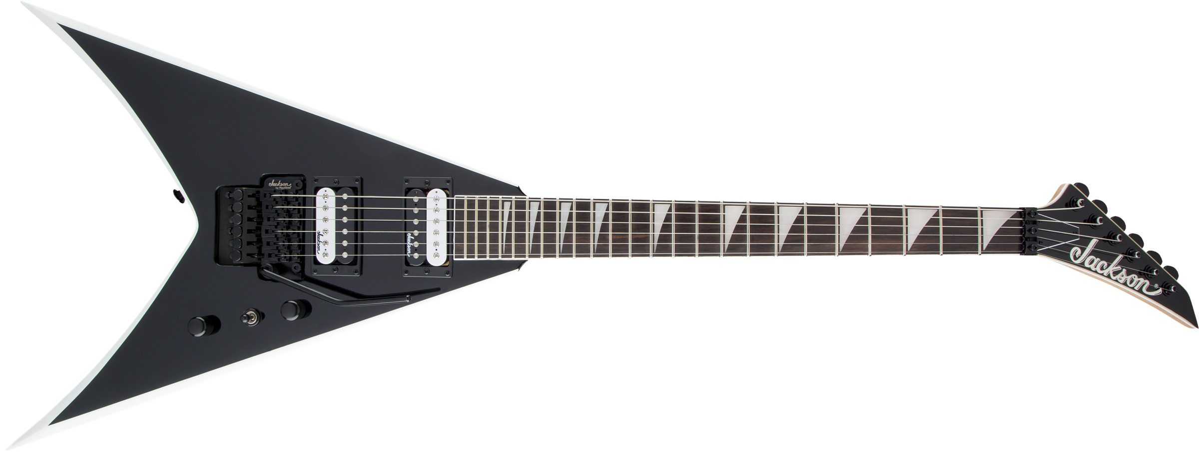 Jackson JS Series King V JS32, Amaranth Fingerboard, Black with White Bevels