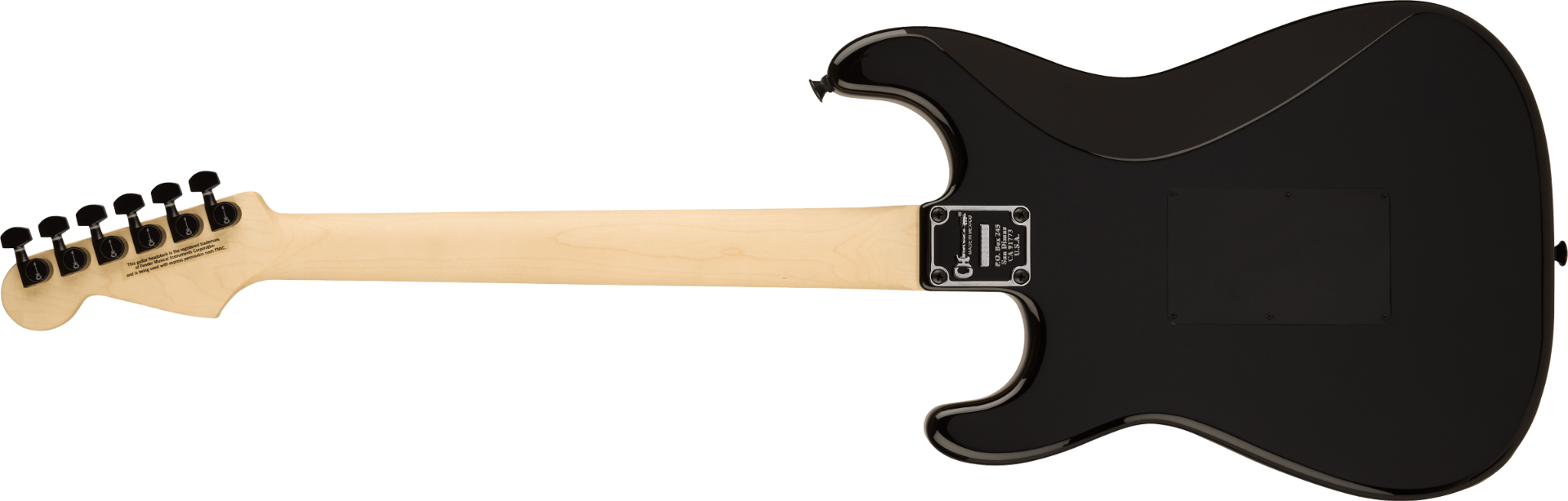 Charvel Pro-Mod So-Cal Style 1 HH FR M, Maple Fingerboard, Gloss Black