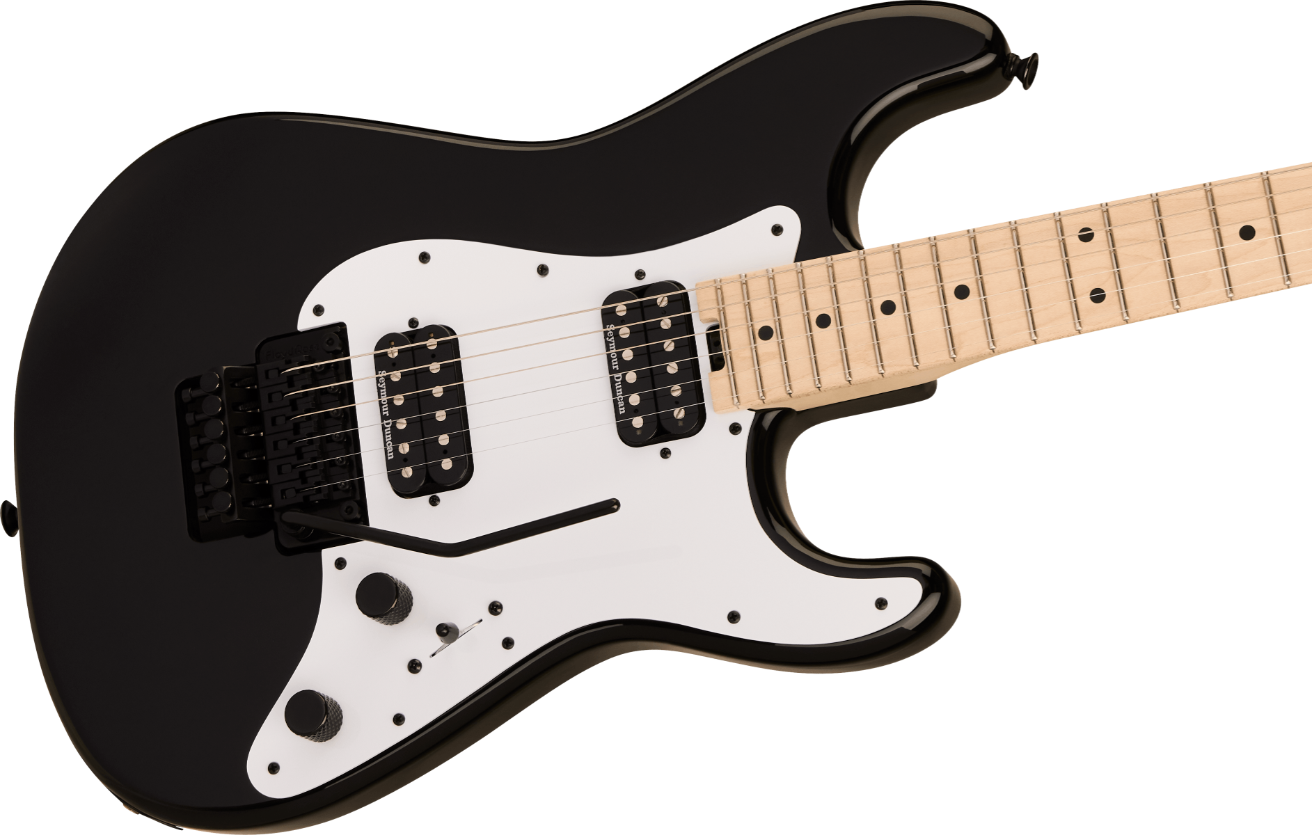 Charvel Pro-Mod So-Cal Style 1 HH FR M, Maple Fingerboard, Gloss Black