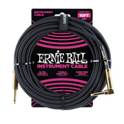 ERNIE BALL - 6081 CAVO BRAIDED BLACK GOLD TIPS 3,05 M